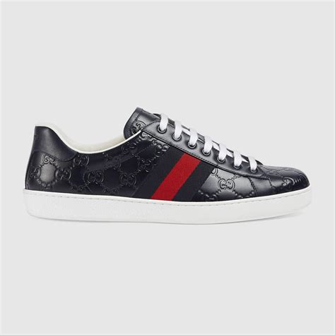 gucci ace classic blue w|Gucci ace sneakers sale.